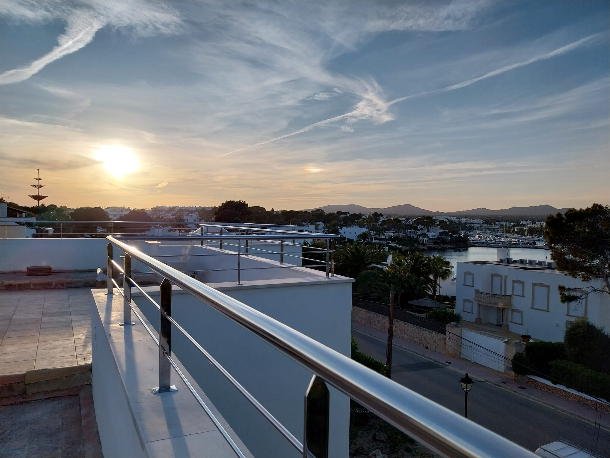 baranda acero inoxidable